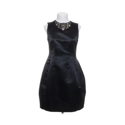 Zara Basic, Cocktailkleid, Größe: S, Schwarz, Acetat, Einfarbig, Satin #Qy4