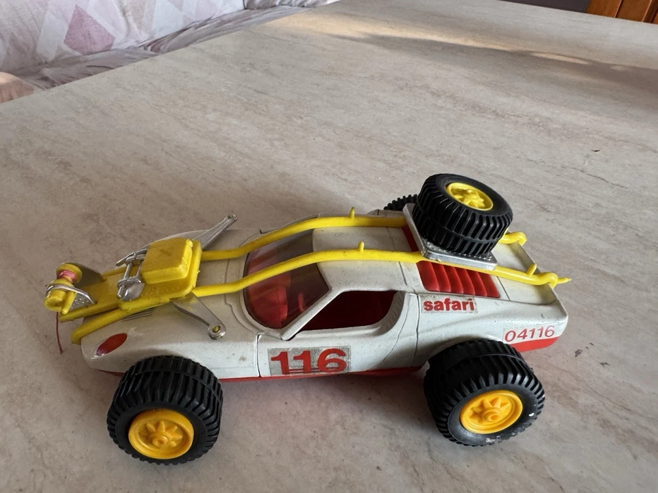 LAMBORGHINI MIURA CANNONBALL LE AUTOMUTANTI POLISTIL 1:25 ANNI 80 DA COLLEZIONE - Immagine 2 di 4