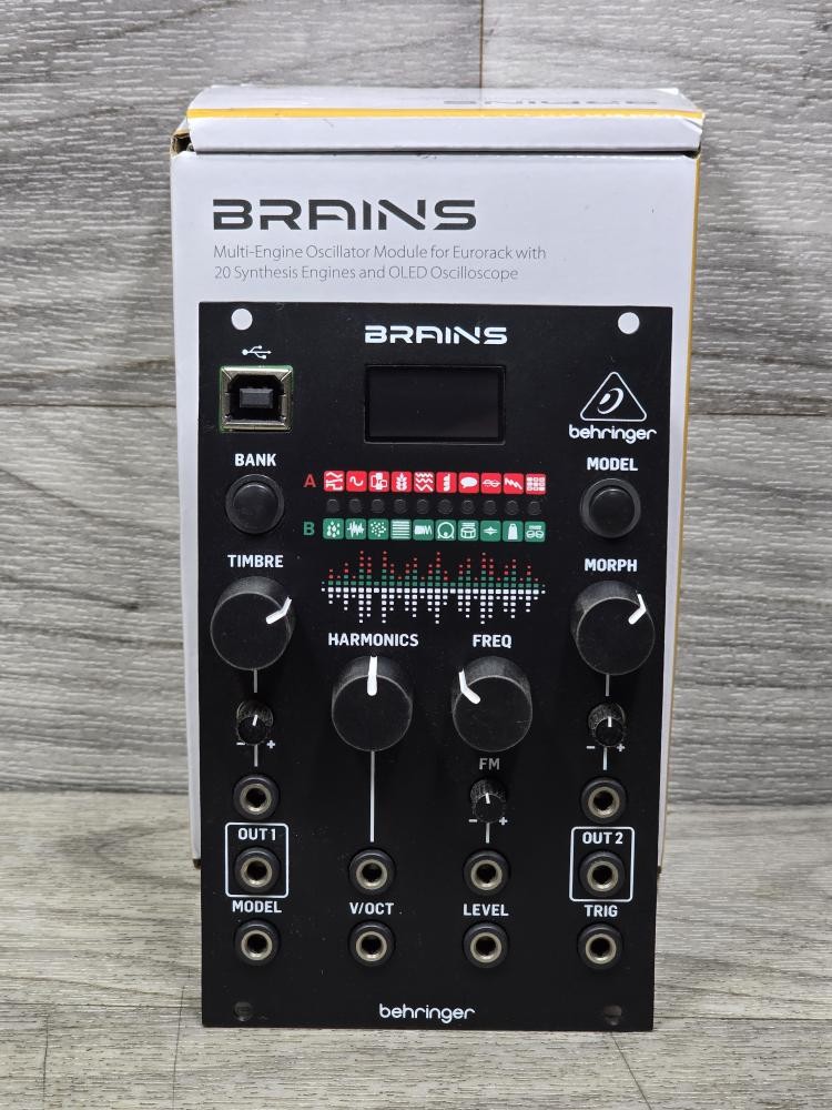 Behringer BRAINS Multi-Engine Oscillator Eurorack Module (A1D034498)