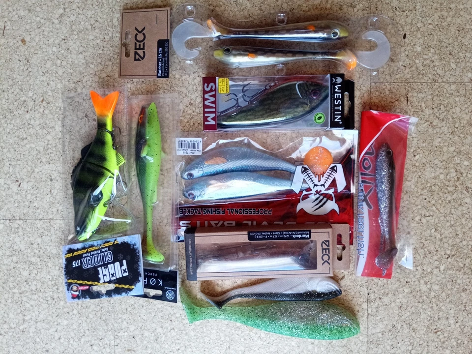 9x NEU! Premium Hechtköder SET (Hard/Soft) - OVP Box - UVP-Deal! - Bild 2 von 3