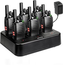 Case of 6, H-777 Walkie Talkies for Adults Long Range, without screen