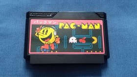 Pac-Man Famicom Hard Case Seal Unused with Manual & Warranty