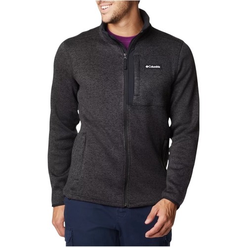 Columbia Sweater Weather Full-Zip Jacket Men's Sz M gray heathered