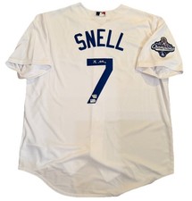 Blake Snell Dodgers Signed Autographed 2025 World Series Jersey MLB