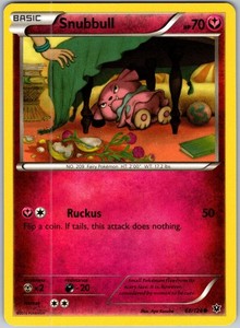 Snubbull 68/124 Fates Collide Common Pokemon Card
