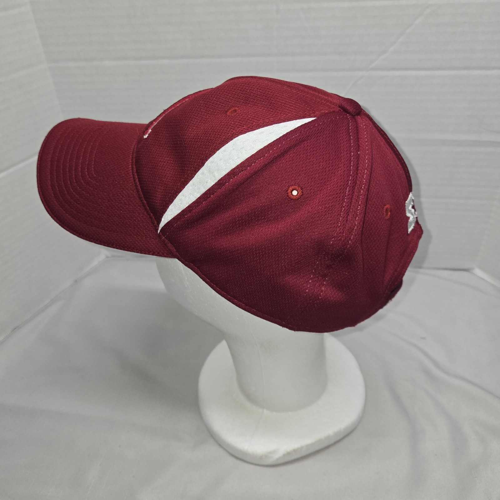 Arkansas Razorbacks Hat Adjustable Strapback Red … - image 3