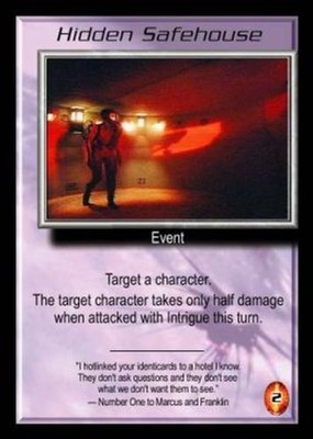 Hidden Safehouse - The Shadows - Babylon 5
