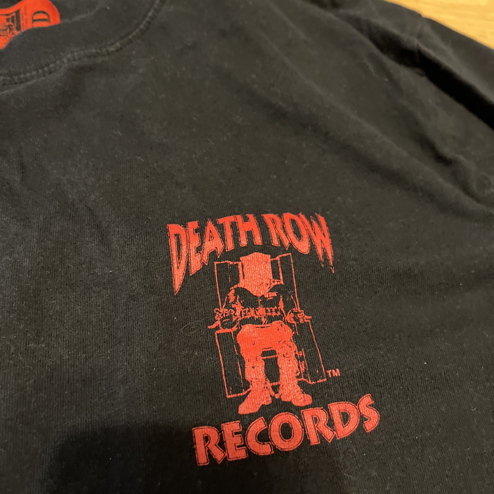 FILA Maglietta Death Row Records Shoe Palace Snoop Dogg The Untouchable 91 Medium LS