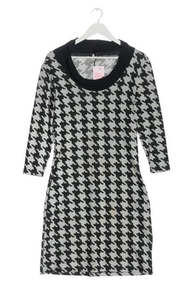 ANNA FIELD Pulloverkleid Damen Kleid Gr. DE 38 schwarz-hellgrau Casual-Look