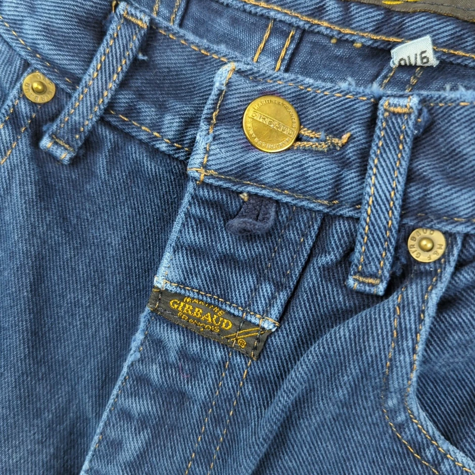 Винтажные женские шорты Marithe Francios Girbaud 9/10 синие темные вареные сделано в США джинсы - Изображение 2 из 4