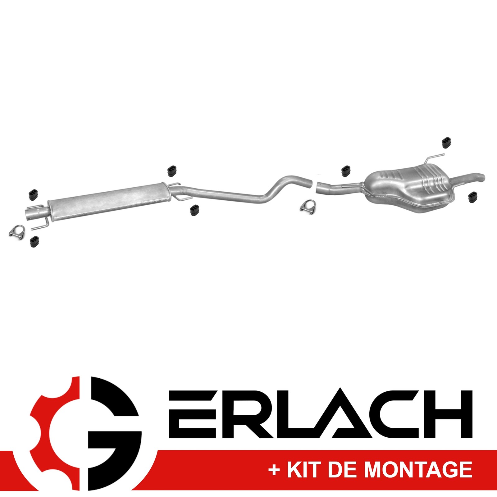 Échappement pour Opel Astra G break 2.2 DTi idéal contrôle technique