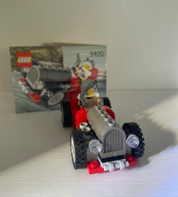 Lego 5920 Adventurers Island Racer Vintage 100% Complete + Instruction Manual 