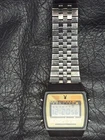 VINTAGE 80s SEIKO ALBA PLAYBOY DIGITAL WATCH Y749-4000 MEN`S SPORT GOLD