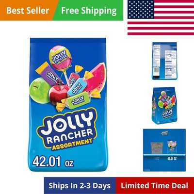 Assorted Fruit Flavored Candy Bulk Bag, 42.01 oz