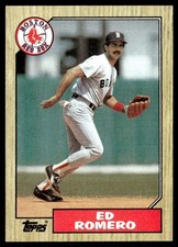 1987 Topps Ed Romero Boston Red Sox #675