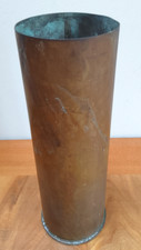 Trench Art  Brass Shell Case  Artillery 1940 WW2 29cm High