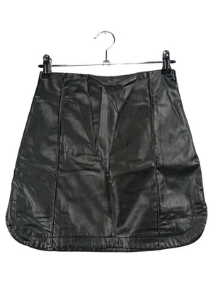 ZARA Mini-Jupe Similicuir Femme Noir Tendance (EU 34, INT XS) - Photo 1/4