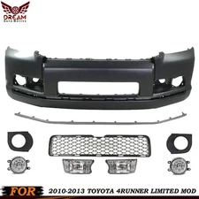 Front Bumper Cover & Fog Light Assembly For 2010-2013 Toyota 4Runner Limited Mod