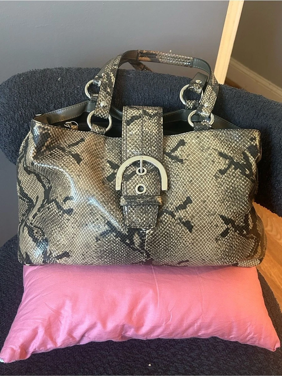 Coach ショルダーバッグ ソーホー 8K38 ワンショルダー パイソン Coach Soho Hobo Bag | eBay