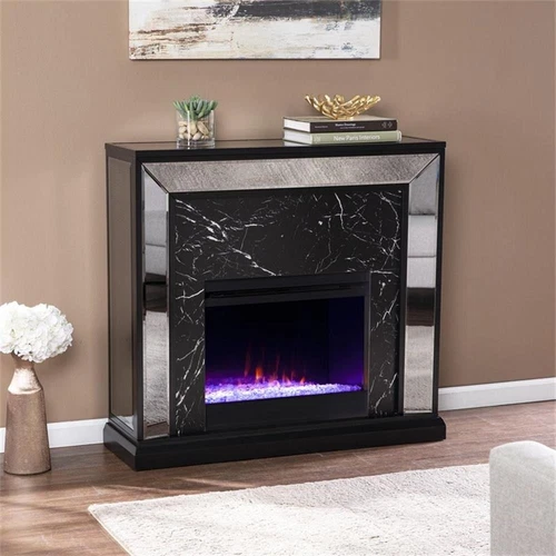 Southern Enterprises Trandling Fireplace - Thumbnail 3