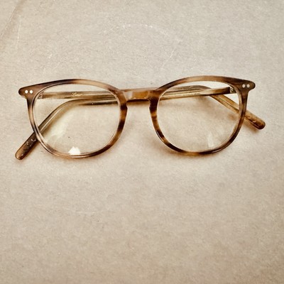 Lunor EyeGlass Frames Col. 03 Mod.234 Brown ( Item Details Attached As Photo