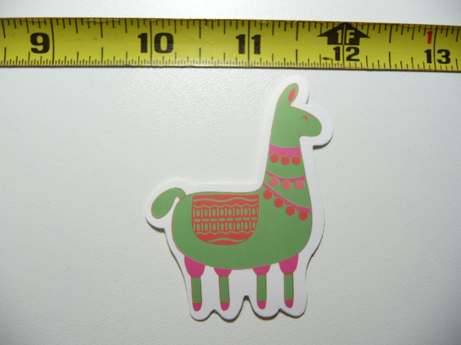 NECKLACES BACKPACK LLAMA DECAL STICKER FARM PET