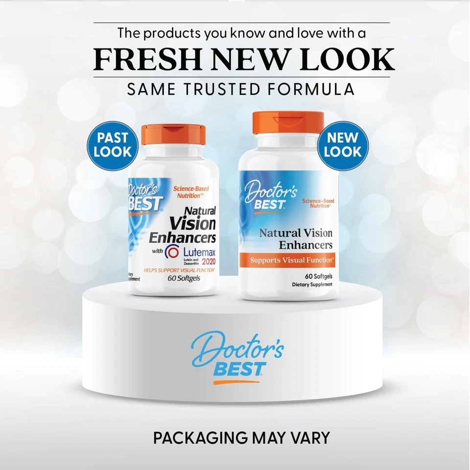 Potenciadores de la visión natural contienen Lutemax 2020, apoya la salud ocular, una visión más nítida Foto 2 de 4