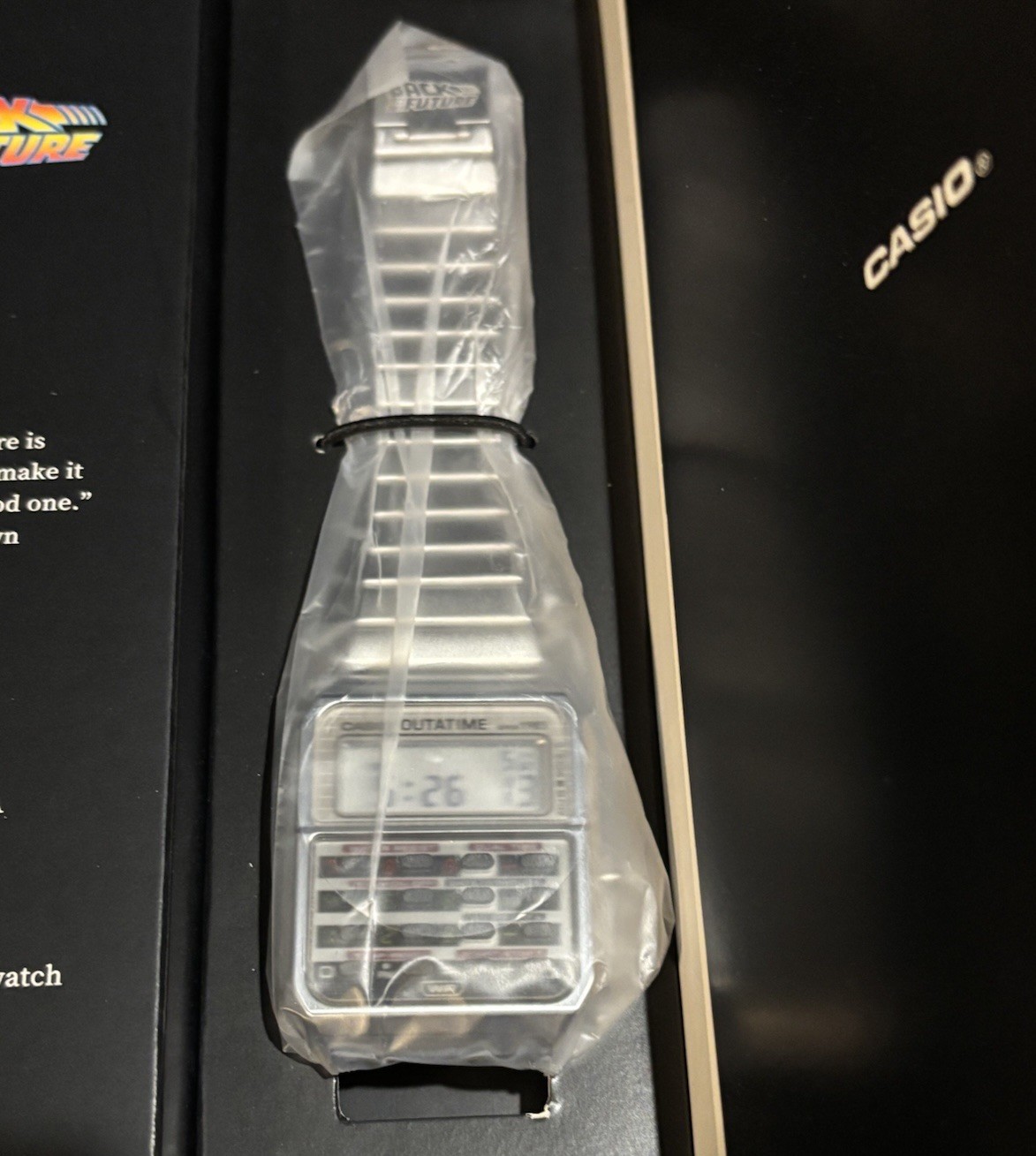 New Casio Vintage Back to the Future Limited Edition Watch CA500WEBF-1A