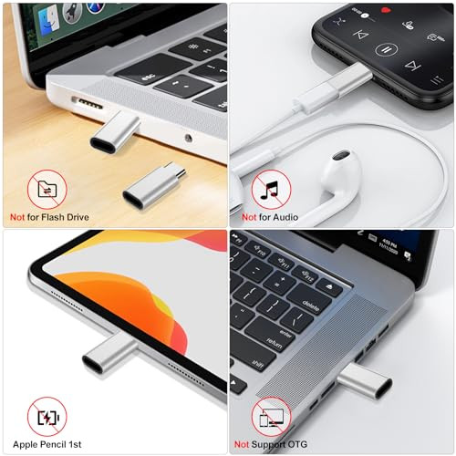 ????? ???????? Lightning to USB C Adapter for iPhone 16/15 Pro - Picture 3 of 7
