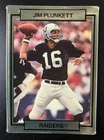 1990 Action Packed Jim Plunkett Braille Promo Football Card NM Raiders #NNO