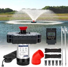 Pond Fountain Aerator 750W -Pond Fountain -1HP 15000 GPH Floating Aerator Pum...