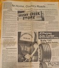 Bill Bradley Philadelphia Eagles Vintage Hometown Palestine,TX Paper Memorabilia — photo 6