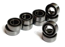 RC Car Buggy Steel Roller Ball Bearings Rubber Sealed 5mm - 22mm Options