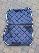 Schabracke Dunkelblau mit Glitzer Pony **Neuwerig**