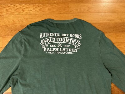 New L Polo Ralph Lauren Country Authentic Dry Goods 1967 Long Sleeve Shirt  Men | eBay