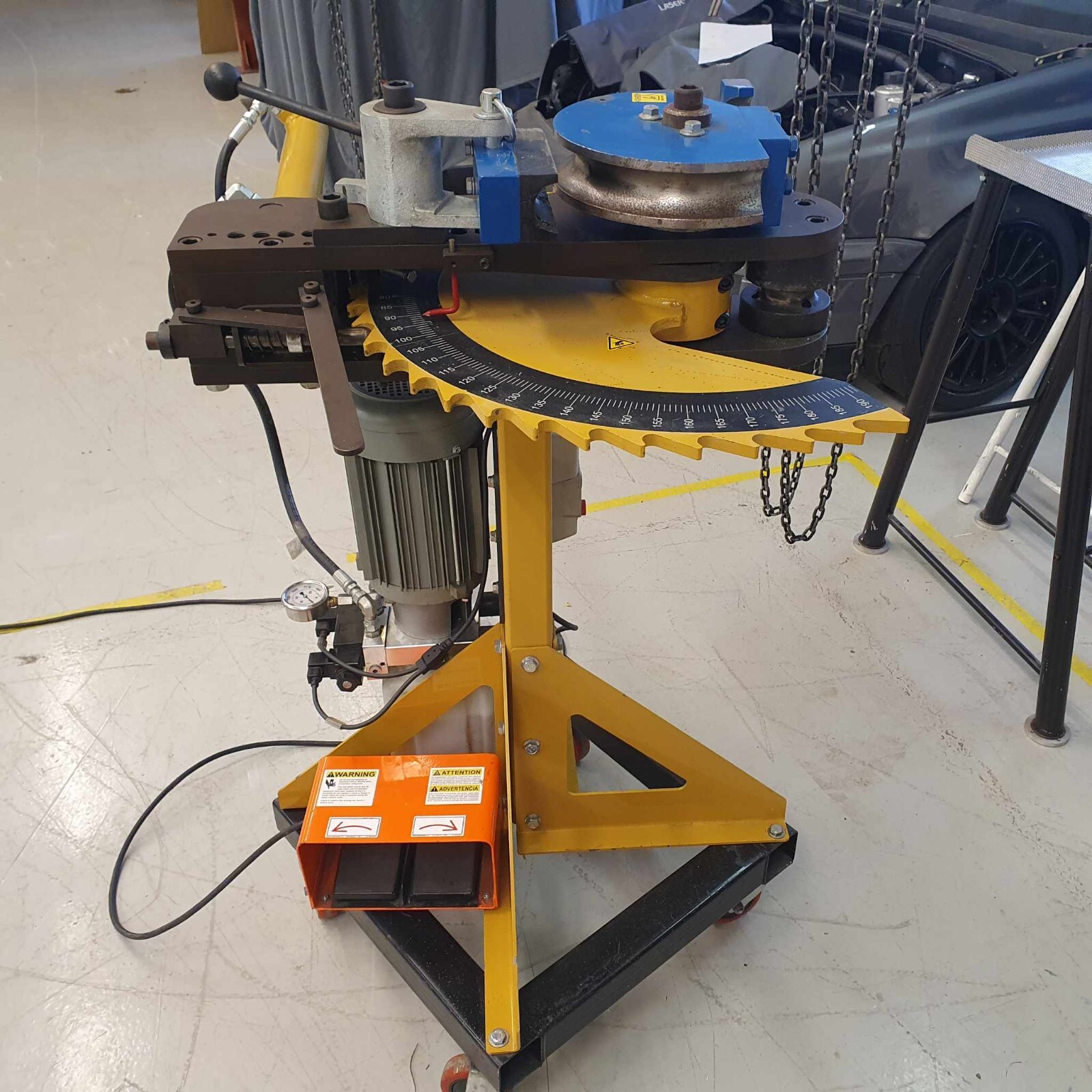 Baileigh RDB125 Hydraulic Pipe and Tube Bender eBay