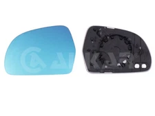 Alkar 6431577 mirror glass, outside mirror for Skoda