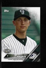 2016 Topps Pro Debut-Mike Nikorak-#45-Grand Junction Rockets-NM/NM+