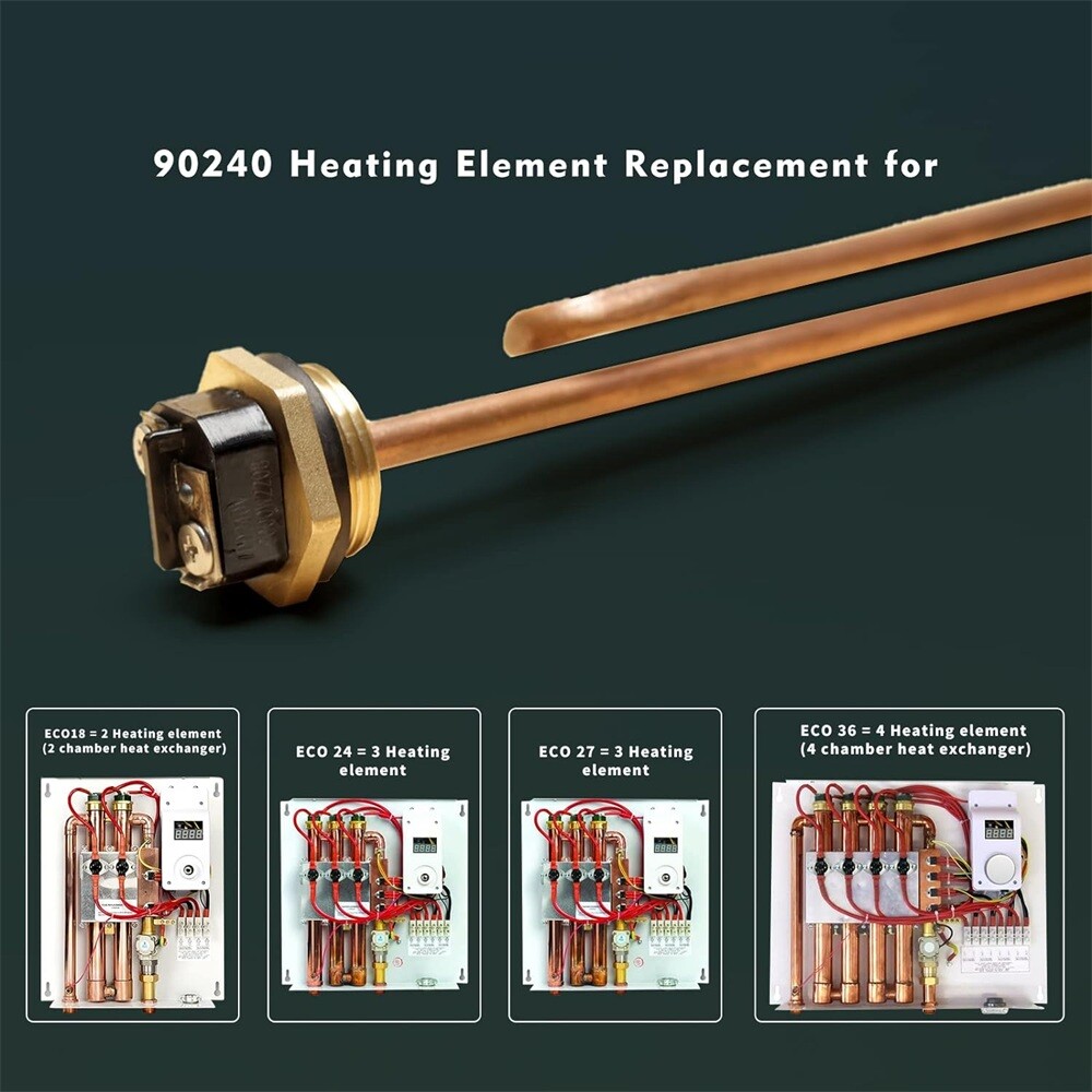 HE 90240 Heating Element Upgrade Replacement for Ecosmart ECO 18