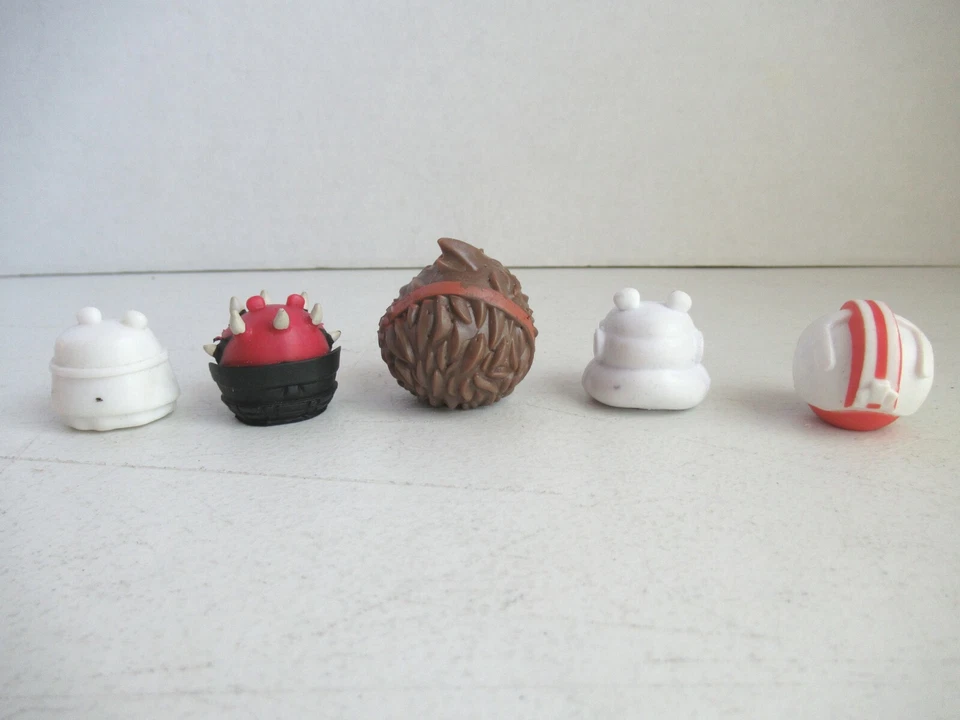 Lote de figuras de vinilo suave de Rovio Angry Birds personajes de Star Wars Foto 2 de 3