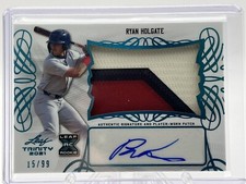 Ryan Holgate 2021 Leaf Trinity XRC Auto Jumbo Patch Cardinals Prospect #/99 SP