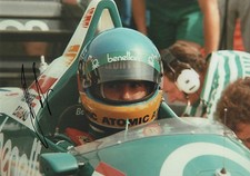 Gerhard Berger "Benetton" Autogramm signed 20x30 cm Bild