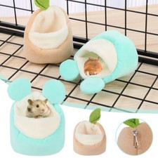 Cage Rabbit Hamster Sleeping Bed Warm Pad Guinea Pig Mat Small Animal House