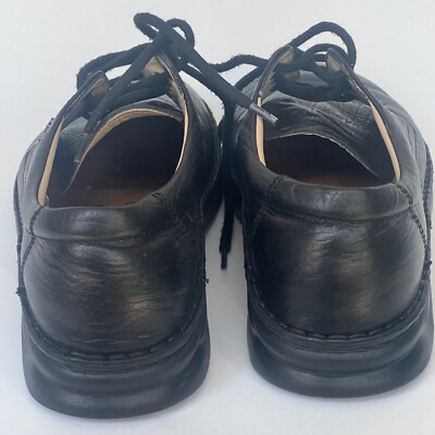 Finn Comfort Black Metz Lace-Up Oxford Mens Size 7W | eBay