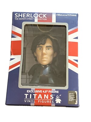 Titans 4.5'' Exclusive Sherlock BBC Benedict Cumberbatch Vinyl Figure 2015