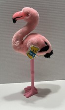 Vintage Plush Standing Pink Flamingo 1986 By Dakin