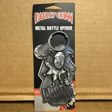 Brand New DC Comics Harley Quinn - Metal Bottle Opener NOS By ICUP Sealed 
