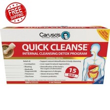 Carusos Quick Cleanse 15 Day Internal Body’s Major Cleansing Detox Program Kit