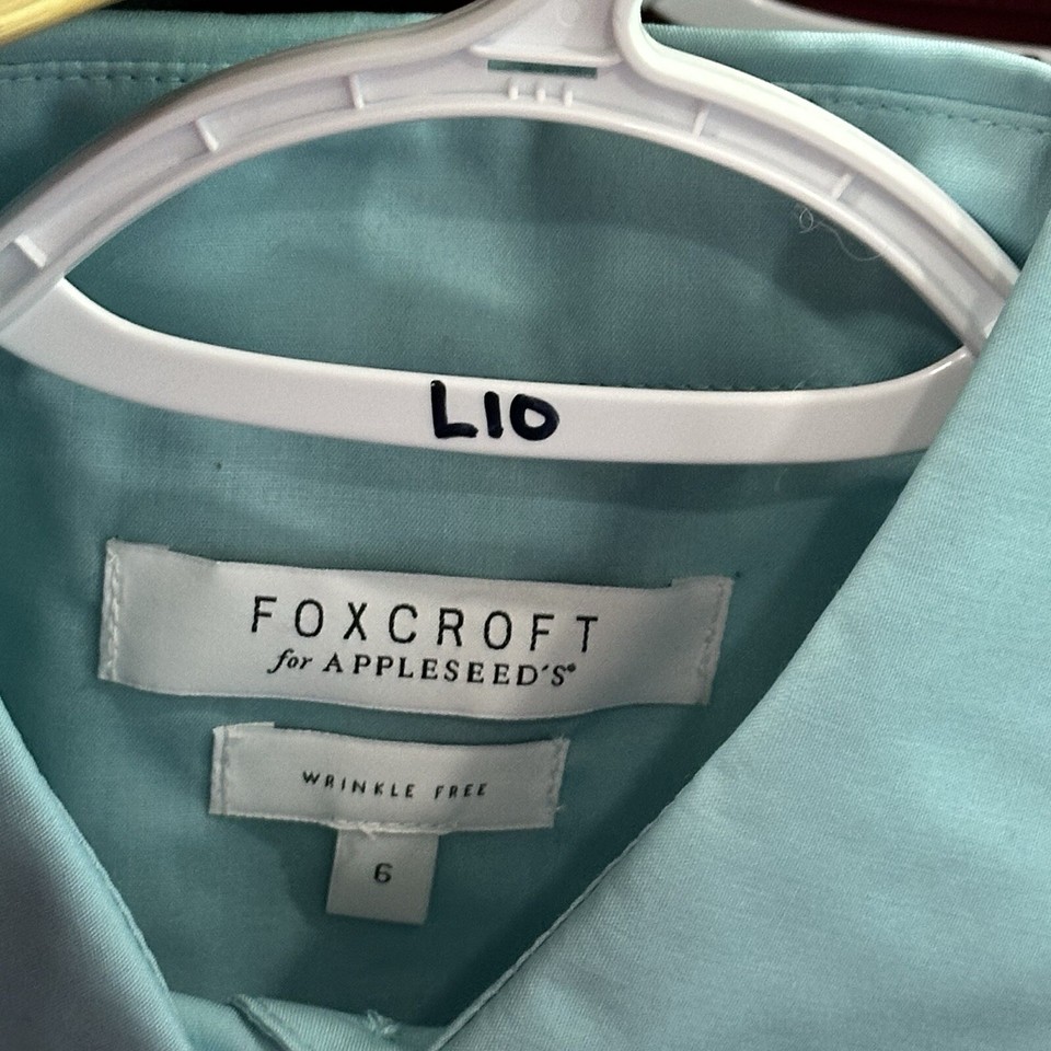 Foxcroft Appleseeds Women’s Shirt Bundle Lot 9 Piece Short And Long