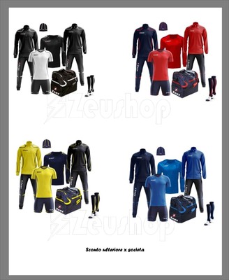 Box Fauno Zeus Calcio Calcetto Volley Kit Tuta Borsone Muta Set Sport K-way  | eBay